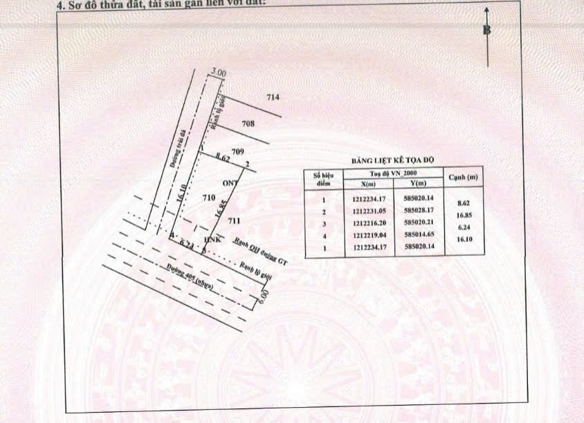 Cần bán Đất Xã Phước Vĩnh An, Củ Chi, Diện tích 121m², Giá 2.7 Tỷ