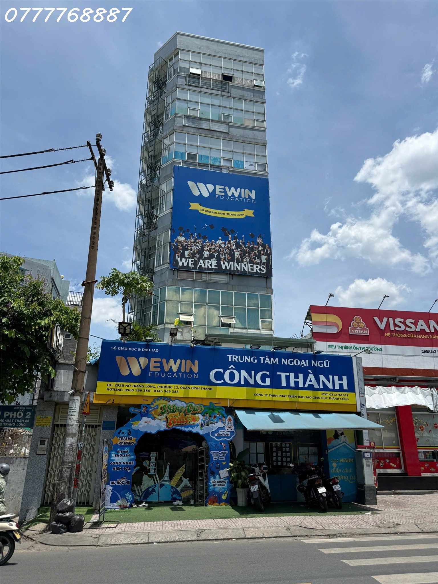 Bán Tòa Nhà 7 Tầng Góc 2MT Nơ Trang Long, Quận Bình Thạnh 4