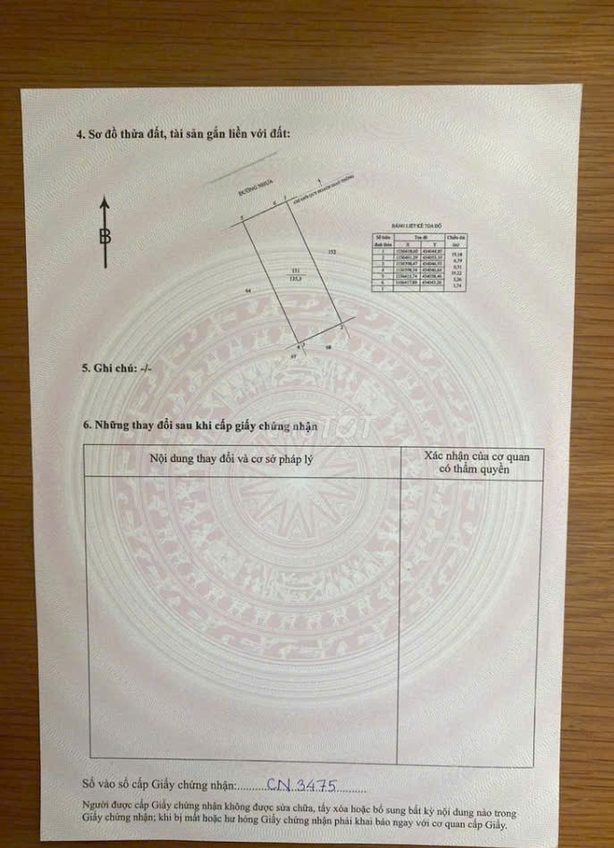 Cần bán Đất đường Tỉnh lộ 44, Xã Lộc An, Diện tích 287m², Giá 3 Tỷ