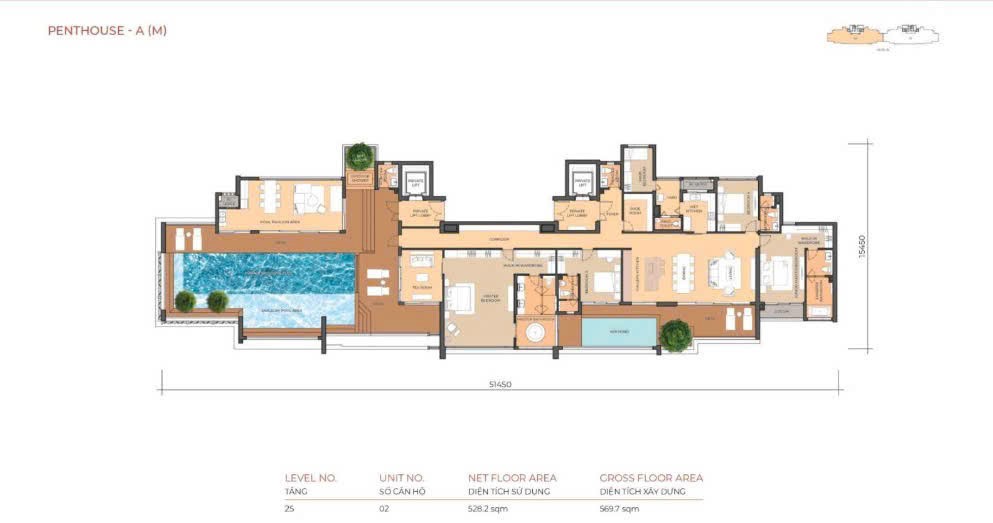 Cần bán Căn hộ chung cư Phường Thạnh Mỹ Lợi, Quận 2, Diện tích 569.7m², Giá 180 Tỷ