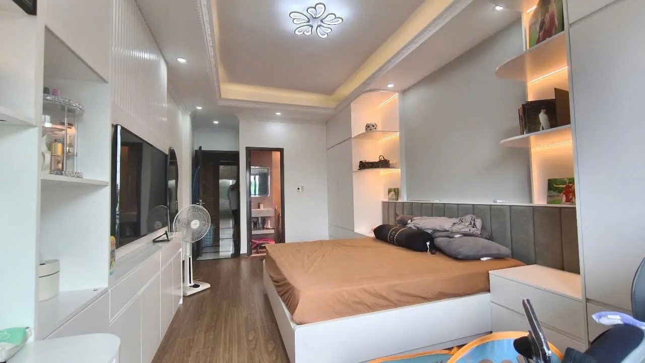NHÀ ĐẸP NGÕ RỘNG Ô TÔ Đức Giang-Long Biên 40m2 X  6 Tầng, mặt tiền 3.55m, 11.5 tỷ. 2