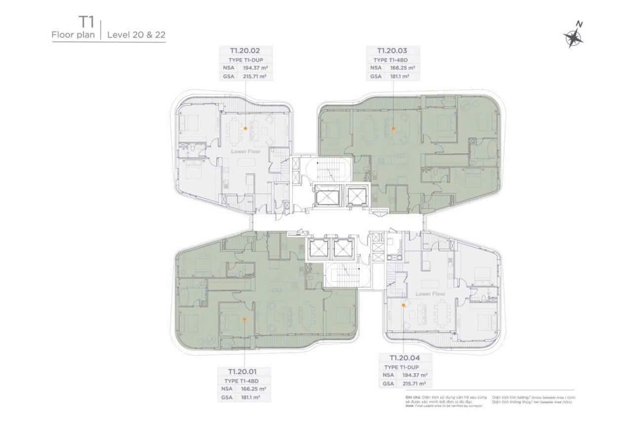 Cần bán Căn hộ chung cư Phường Thủ Thiêm, Quận 2, Diện tích 188m², Giá 43 Tỷ 6