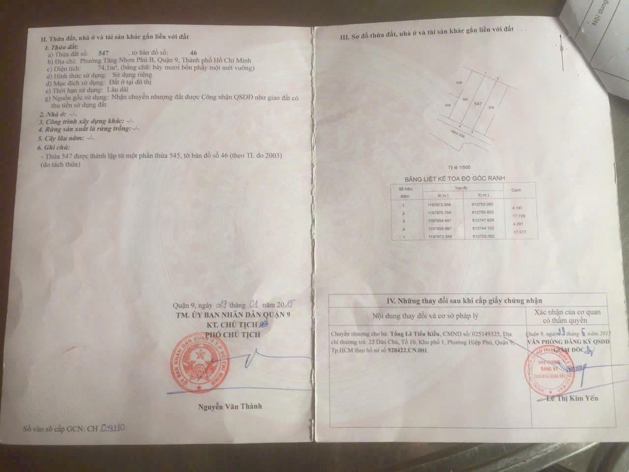 Cần bán Đất Phường Phước Long B, Quận 9, Diện tích 74m², Giá 5.75 Tỷ 3