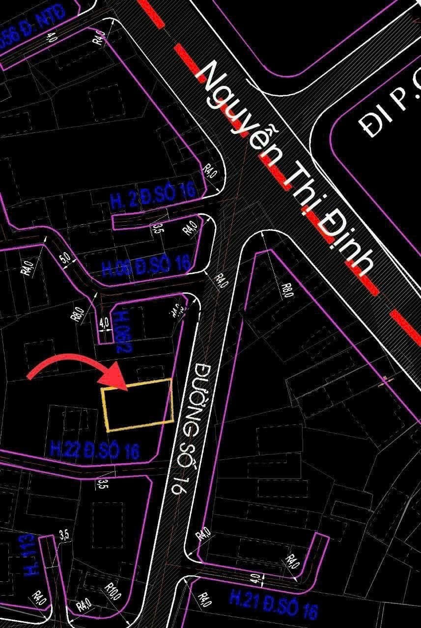 Cần bán Đất Phường Thạnh Mỹ Lợi, Quận 2, Diện tích 104m², Giá 12 Tỷ