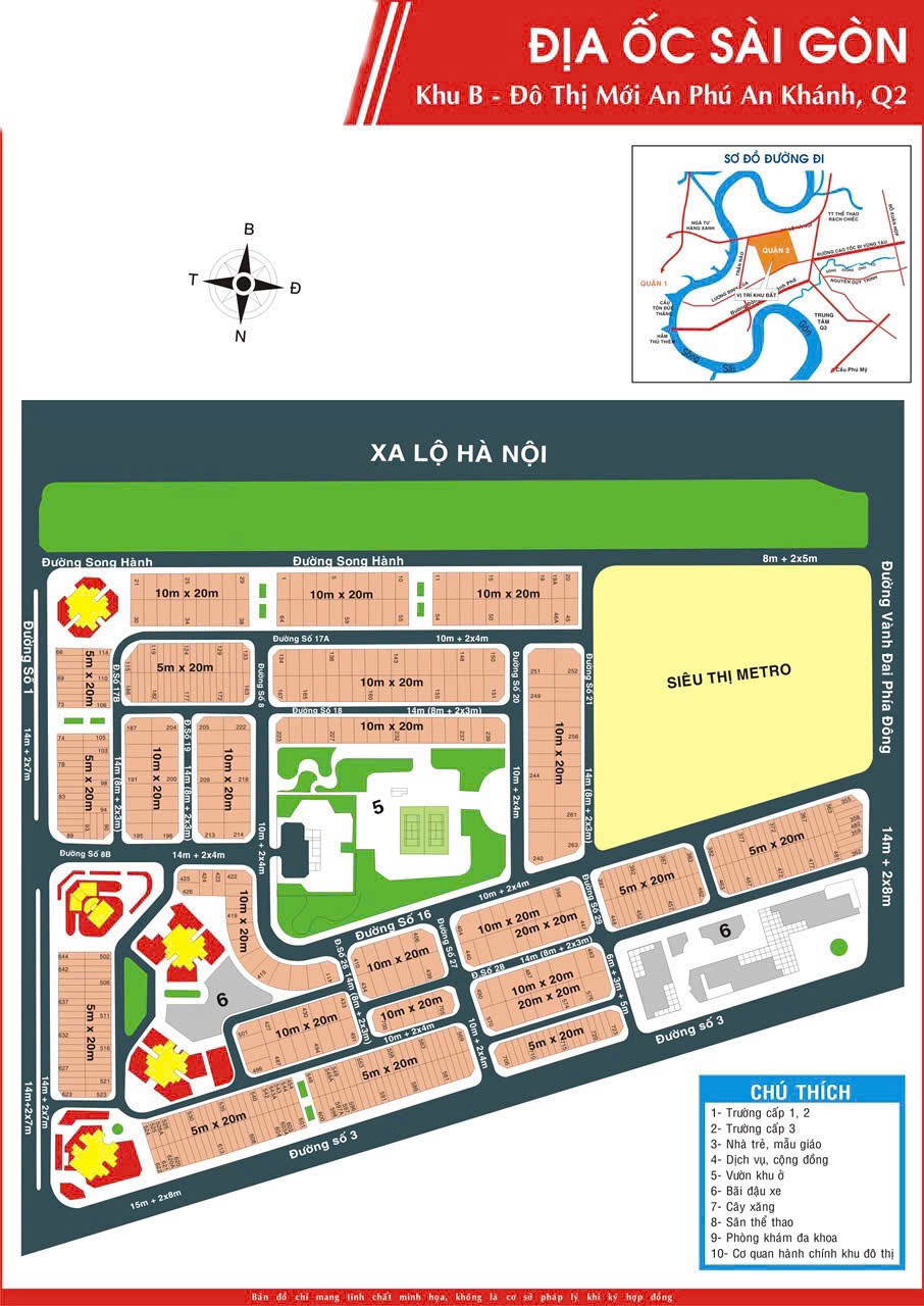 Cần bán Đất Phường An Phú, Quận 2, Diện tích 200m², Giá 48 Tỷ 3