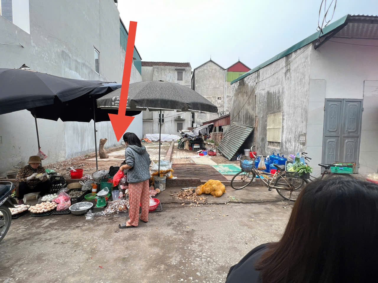 Bán đất trung tâm TT Chi Đông, Mê Linh, HN. Vị trí mặt chợ, mặt tiền kinh doanh đẹp. 2