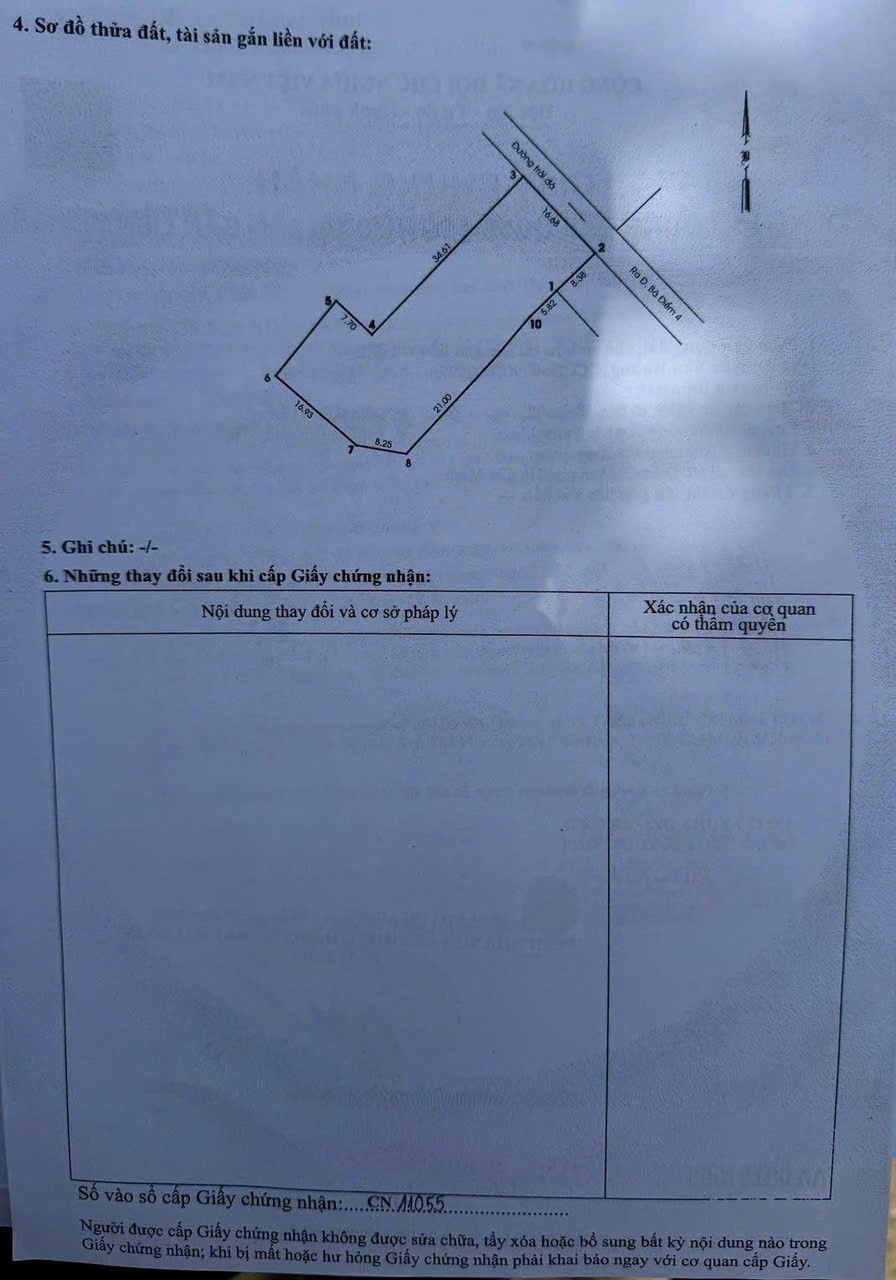 SIÊU PHẨM ĐẤT NỞ HẬU LỚN – BÀ ĐIỂM, HÓC MÔN – 2 SỔ HỒNG RIÊNG 4