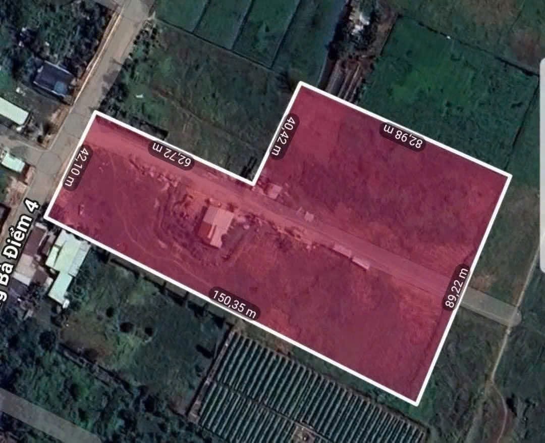 HÀNG HIẾM BÀ ĐIỂM – 10.138M² MẶT TIỀN, NGANG 42M NỞ HẬU 91M, ĐẤT KHỦNG 2