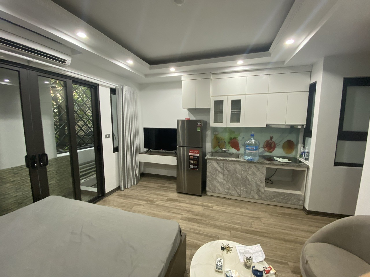 Cho thuê căn chung cư mini 1PN, 1WC cực xịn xò – Ngay ngõ 193 Trích Sài, Tây Hồ. Chỉ 6tr 2
