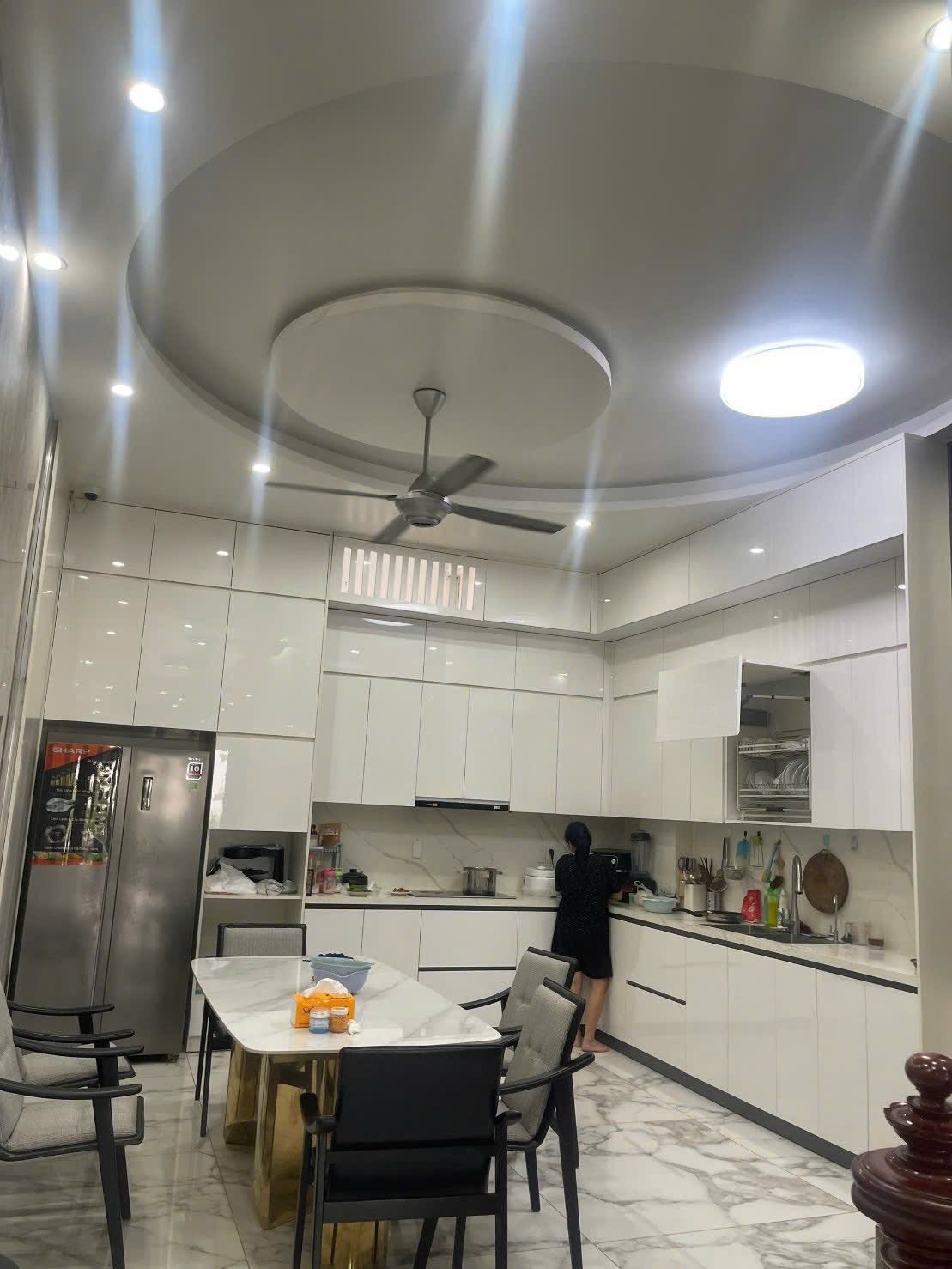 Bán nhà 4.5 tầng mặt đường đôi KĐT Tuệ Tĩnh, TP HD, 80m2, mt 5m, 5 ngủ khép kín, chỉ suýt 7 tỷ 2