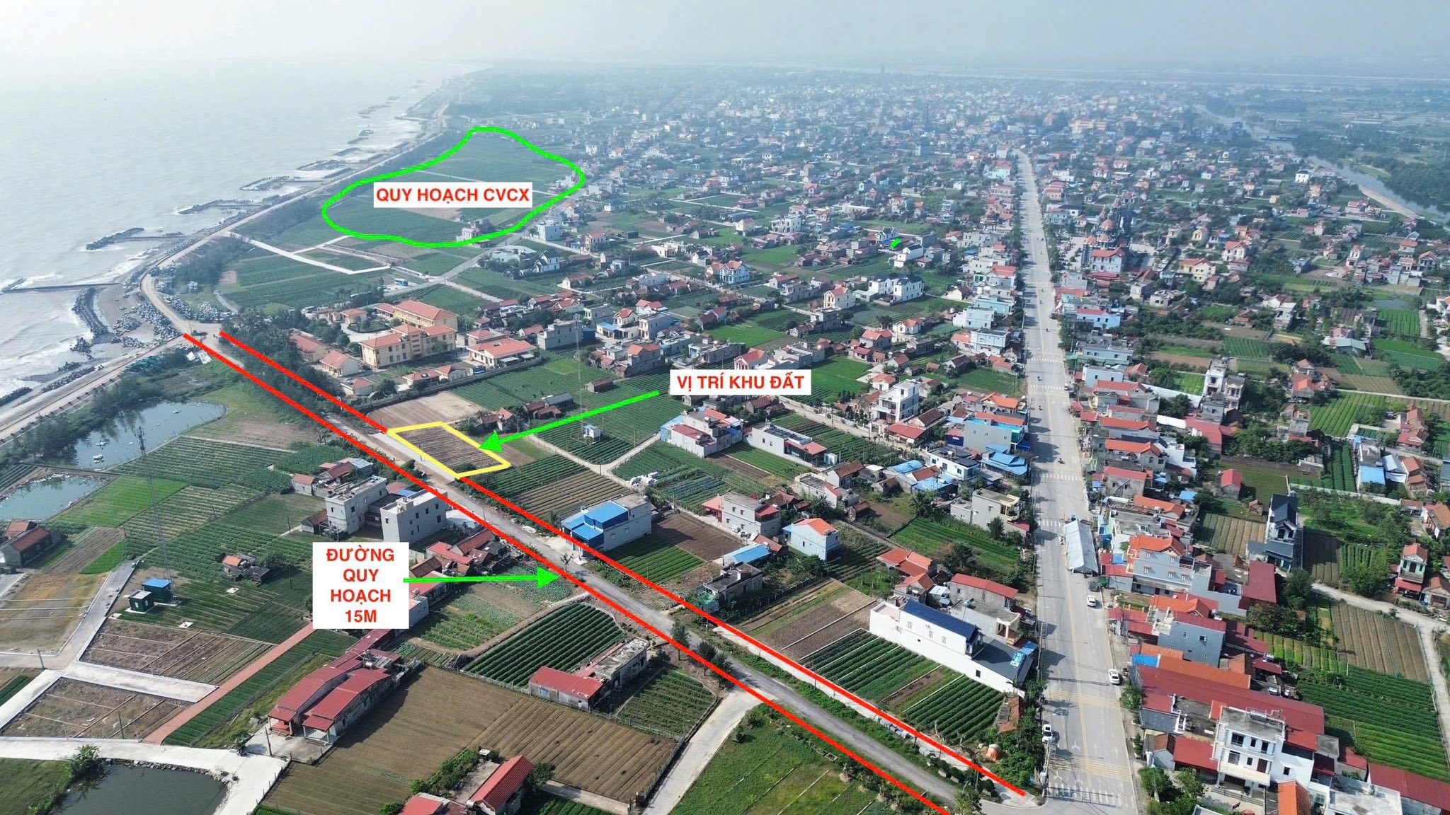 Bán đất nền ven biển Thịnh Long chỉ 1.2 tỷ sổ đỏ riêng kinh doanh sầm uất 4