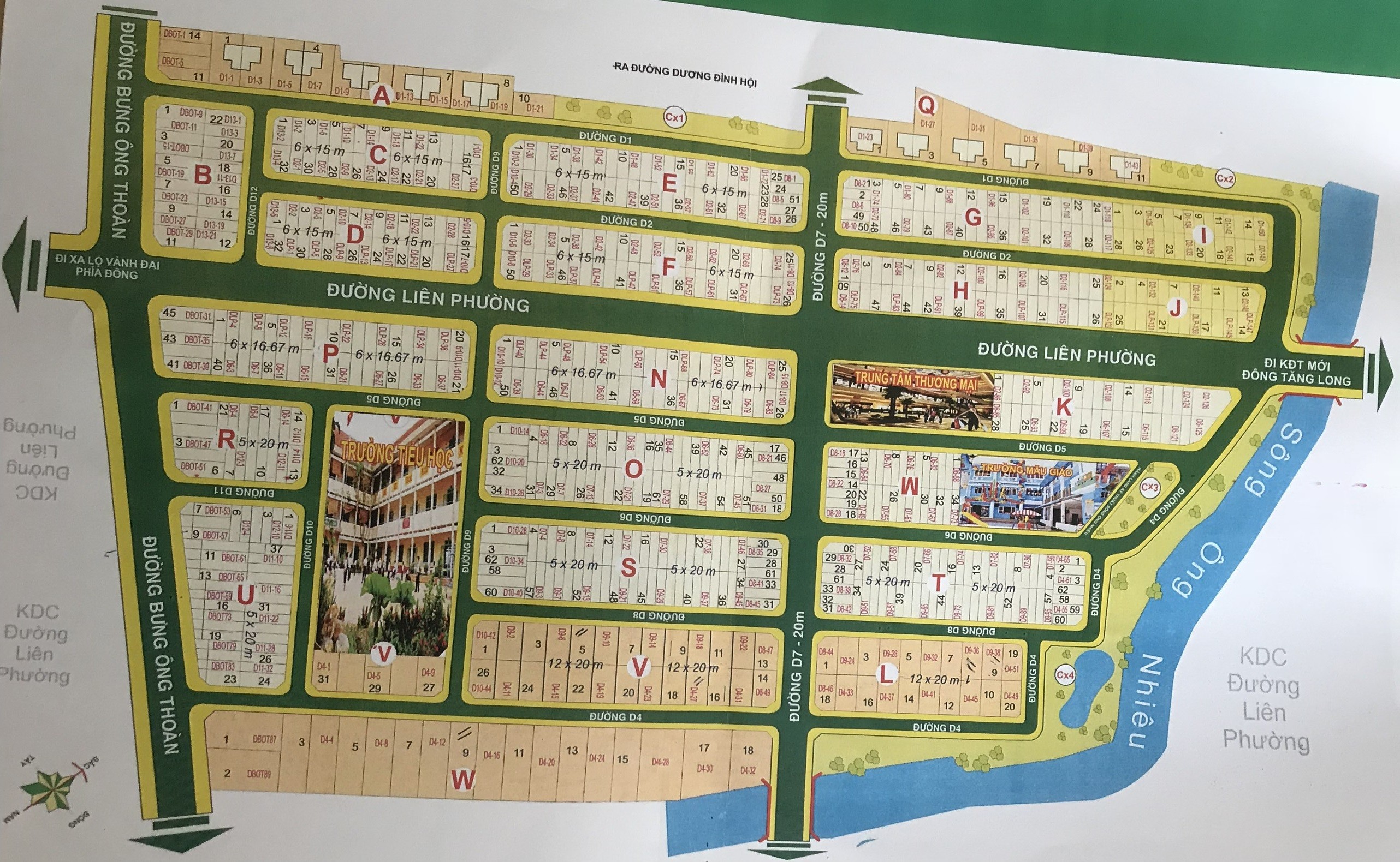 Bán đất nền vị trí đẹp, giá tốt còn thương lượng, DT 110m2 tại KDC Sở Văn hoá thông tin, quận 9 6
