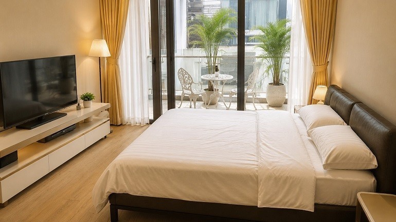 Cho thuê Căn hộ chung cư đường Kim Mã, Phường Ngọc Khánh, Diện tích 100m², Giá 28.6 Triệu/tháng 2
