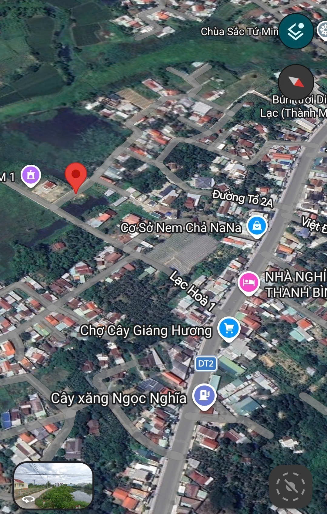 Bán đất Diên Lạc giá rẻ gần chợ cây Giáng Hương cạnh Tỉnh Lộ 2 4