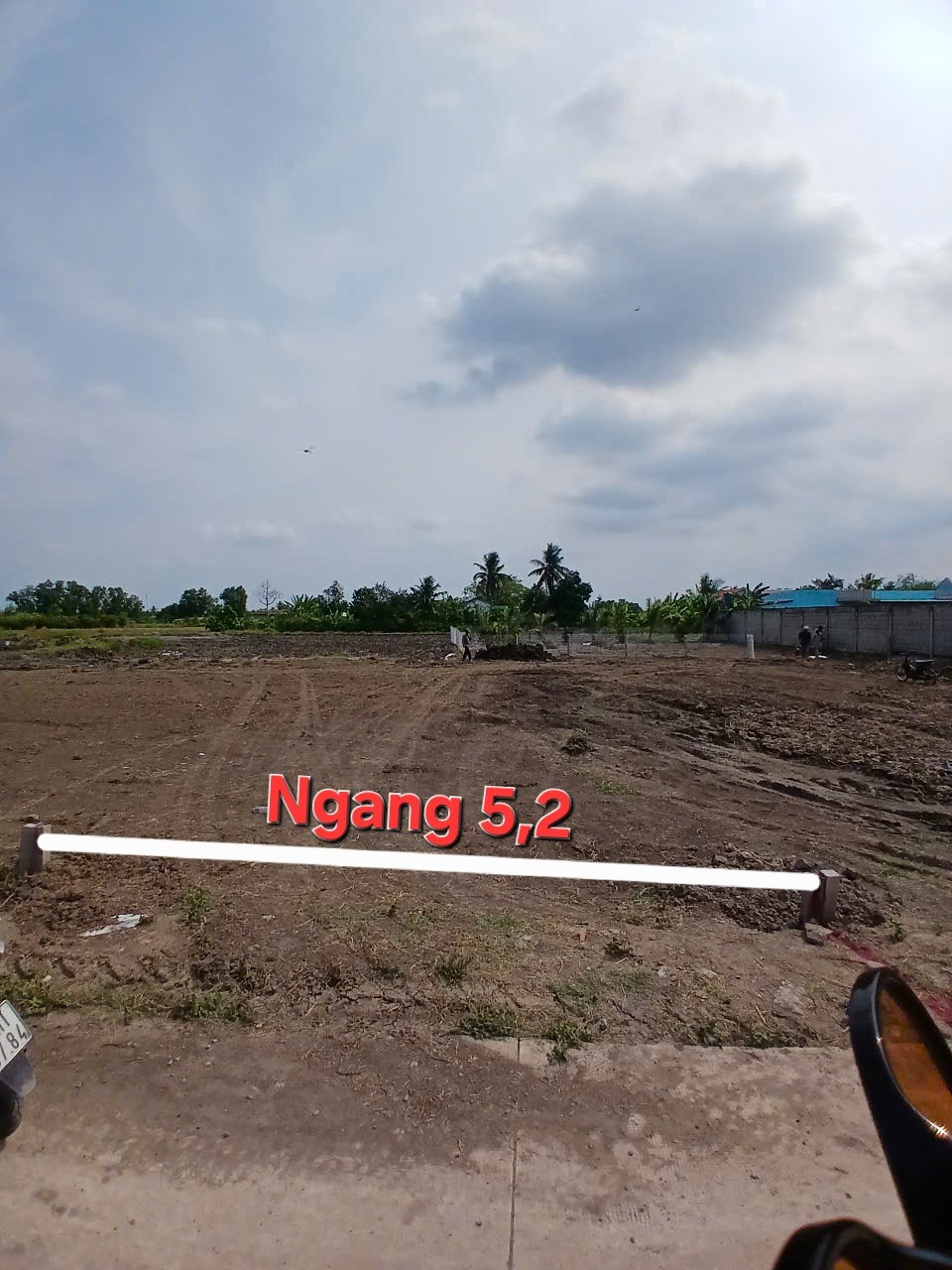 Bán gấp đất mặt tiền Nguyễn Thị Điểm huyện Tân Trụ tỉnh Long An