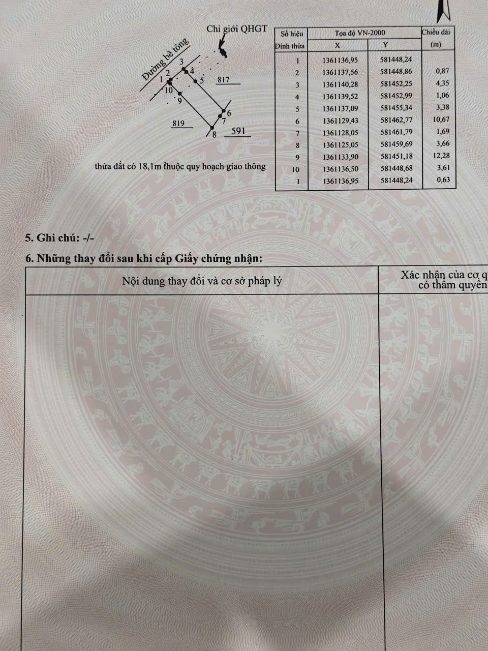 Bán đất Diên Lâm giá rẻ ngay trung tâm dân cư thôn Khánh Xuân cách Tỉnh Lộ 8 chỉ vài bước chân 8