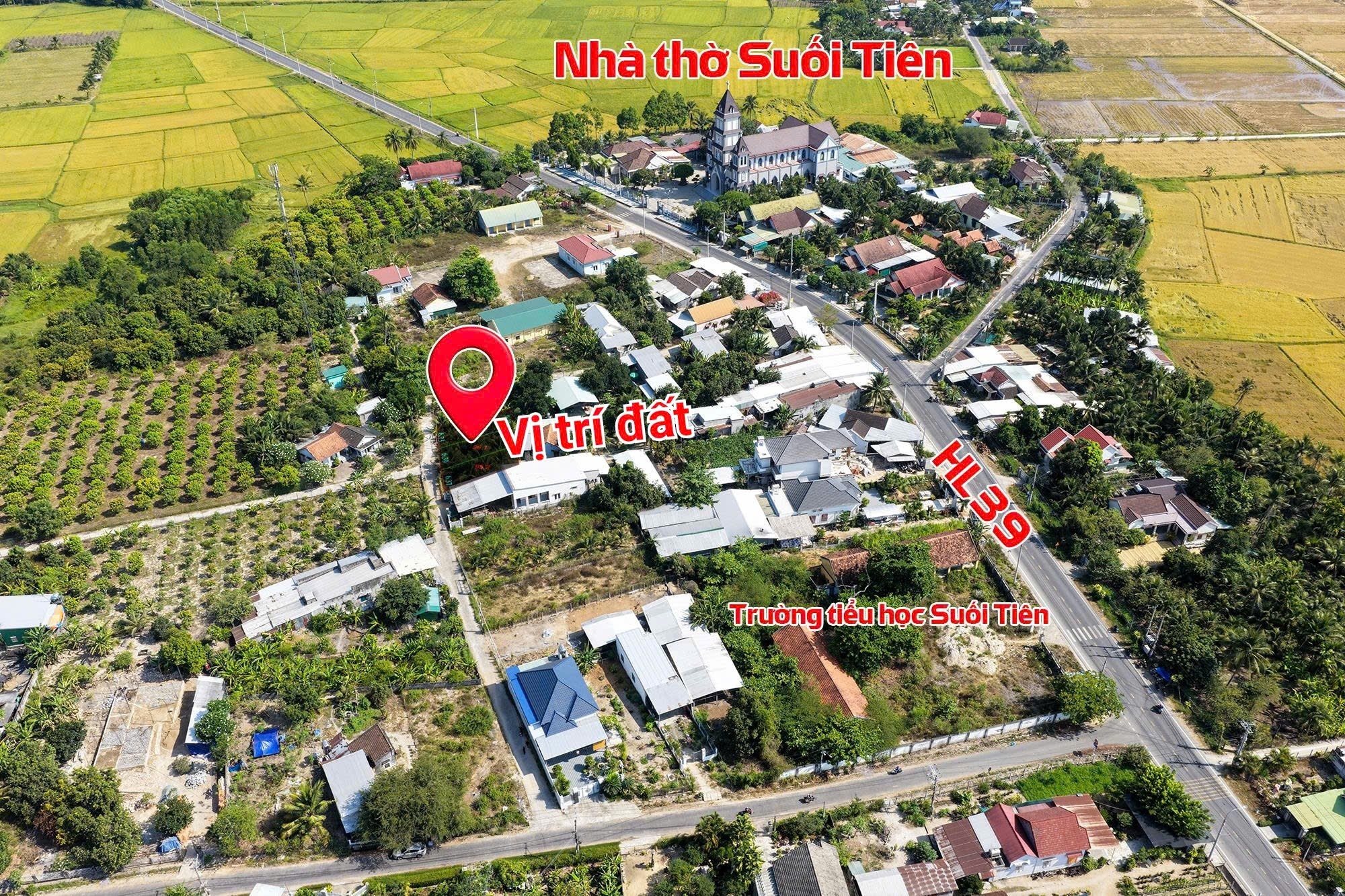 Bán đất Suối Tiên giá rẻ đường thông dân cư đông cách Hương Lộ 39 đúng 100m 7