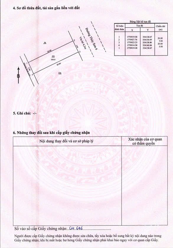 205m2/ 16,2 tỷ, Đất đường Thủy Sơn 6,sát 600 giường,Núi Non Nước,Quận NH Sơn
