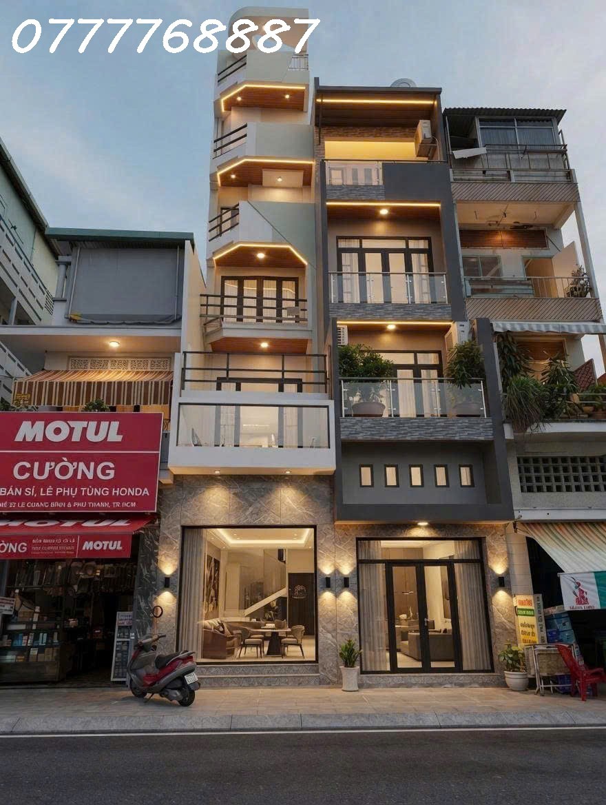 tòa CHDV 7 tầng MT 50 Lê Quang Định, Dòng tiền 50tr/ tháng 4