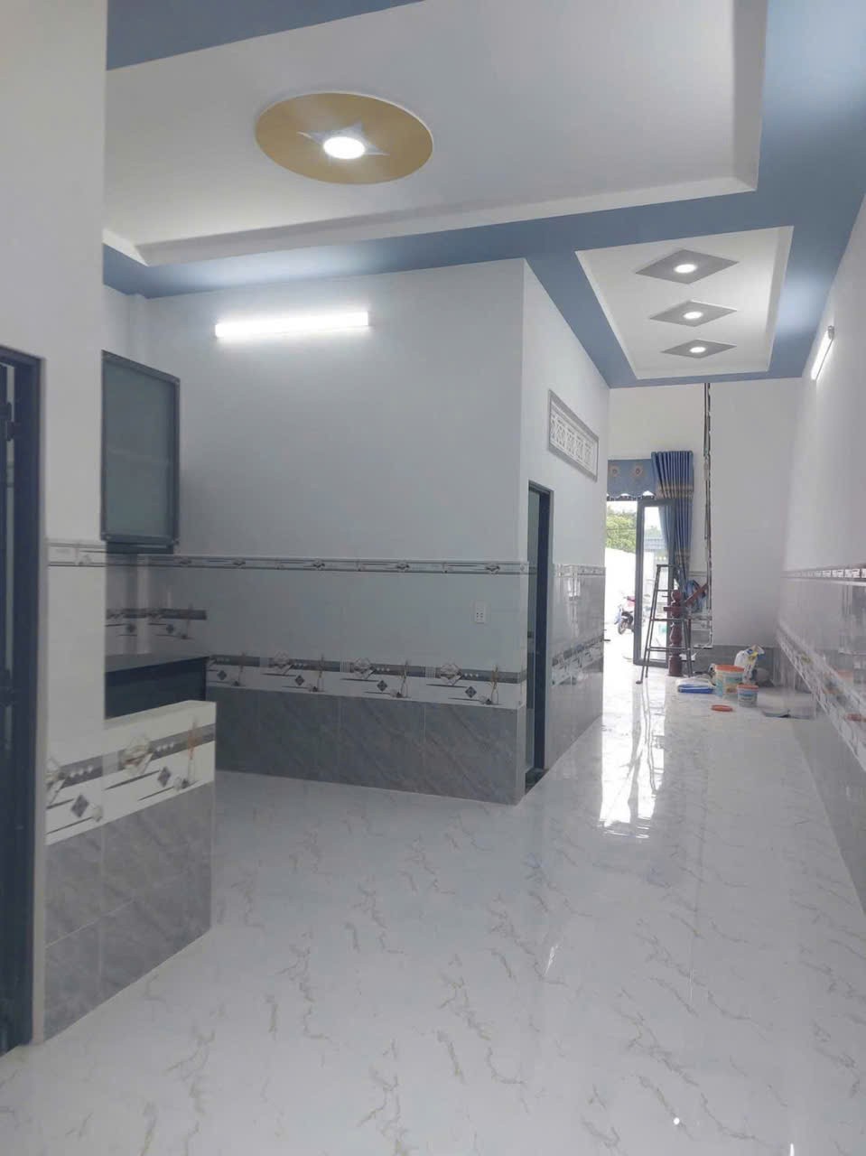 Bán nhà mới xây mt đường 411, Phước Vĩnh An dt 235m2 ( 128m2 thổ) 1 lửng, 3pn,2wc giá 3,3 tỷ 3