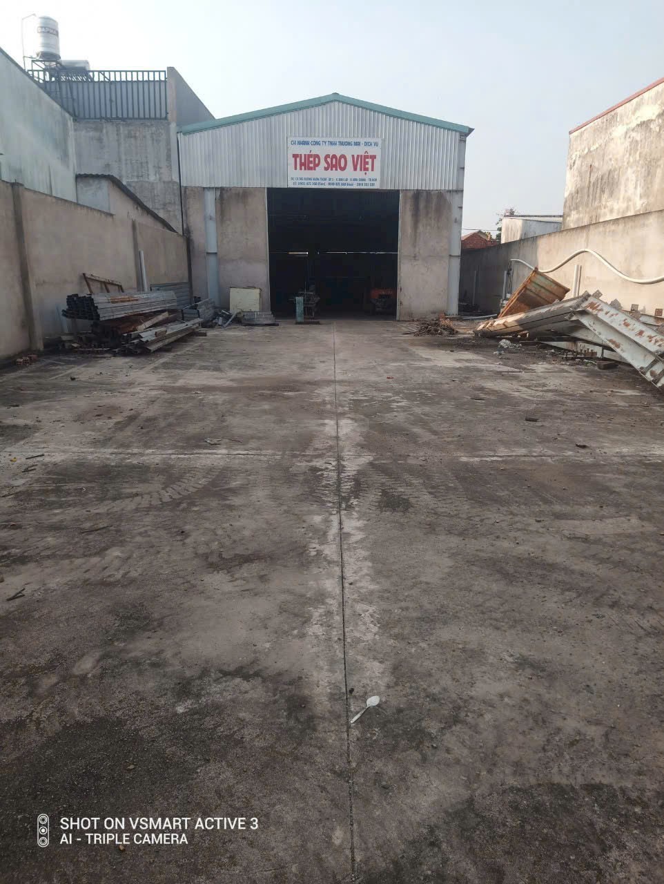 Bán nhà kho mt đường nhựa 12m xã Bình Lợi, Bình Chánh tdt 520m2 (448m2 thổ , dt xưởng 150m2) 9,5tỷ