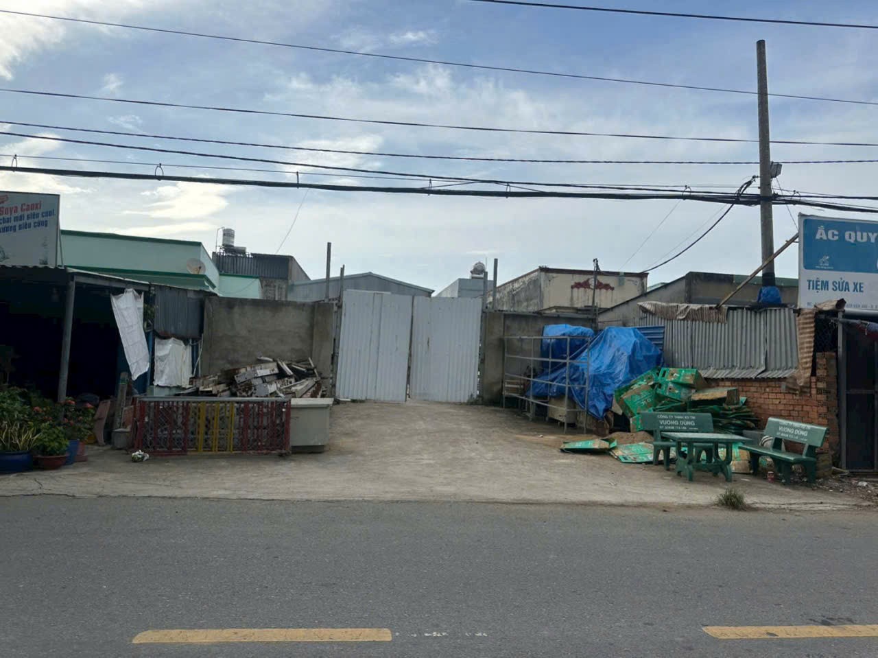Bán nhà kho mt đường nhựa 12m xã Bình Lợi, Bình Chánh tdt 520m2 (448m2 thổ , dt xưởng 150m2) 9,5tỷ 3