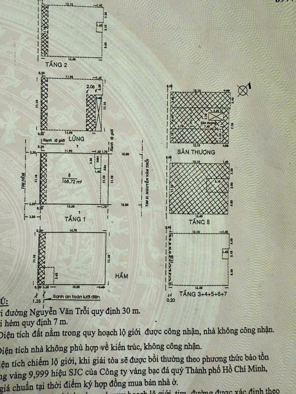 Cần bán Nhà mặt tiền Tân Bình, Hồ Chí Minh, Diện tích 168m², Giá Thương lượng 4