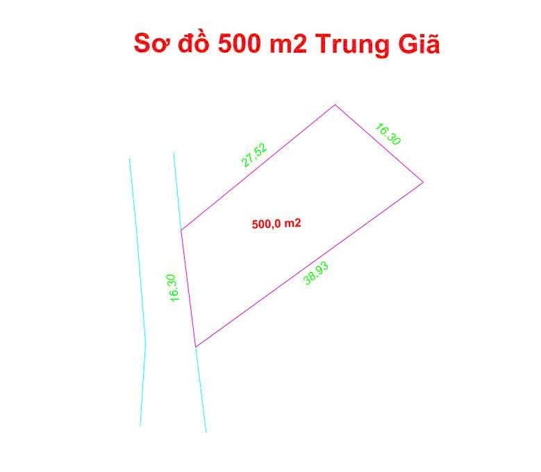 CHỈ 1,8 TỶ DT LÊN TỚI 500 M CÓ 120 M ĐẤT THỔ CƯ CÒN LẠI LÀ ĐẤT VƯỜNGIÁ CÒN CHƯA ĐẾN 2 TỶ - TẠI 3