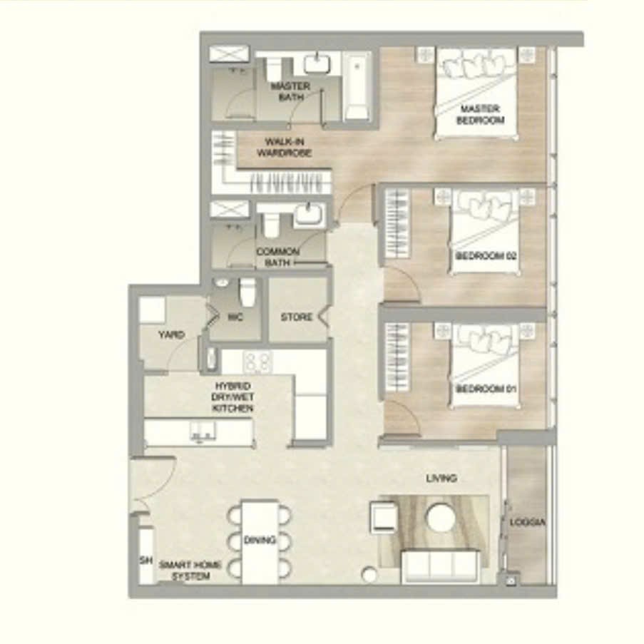 Cần bán Căn hộ chung cư Phường Bến Nghé, Quận 1, Diện tích 108m², Giá 23.5 Tỷ