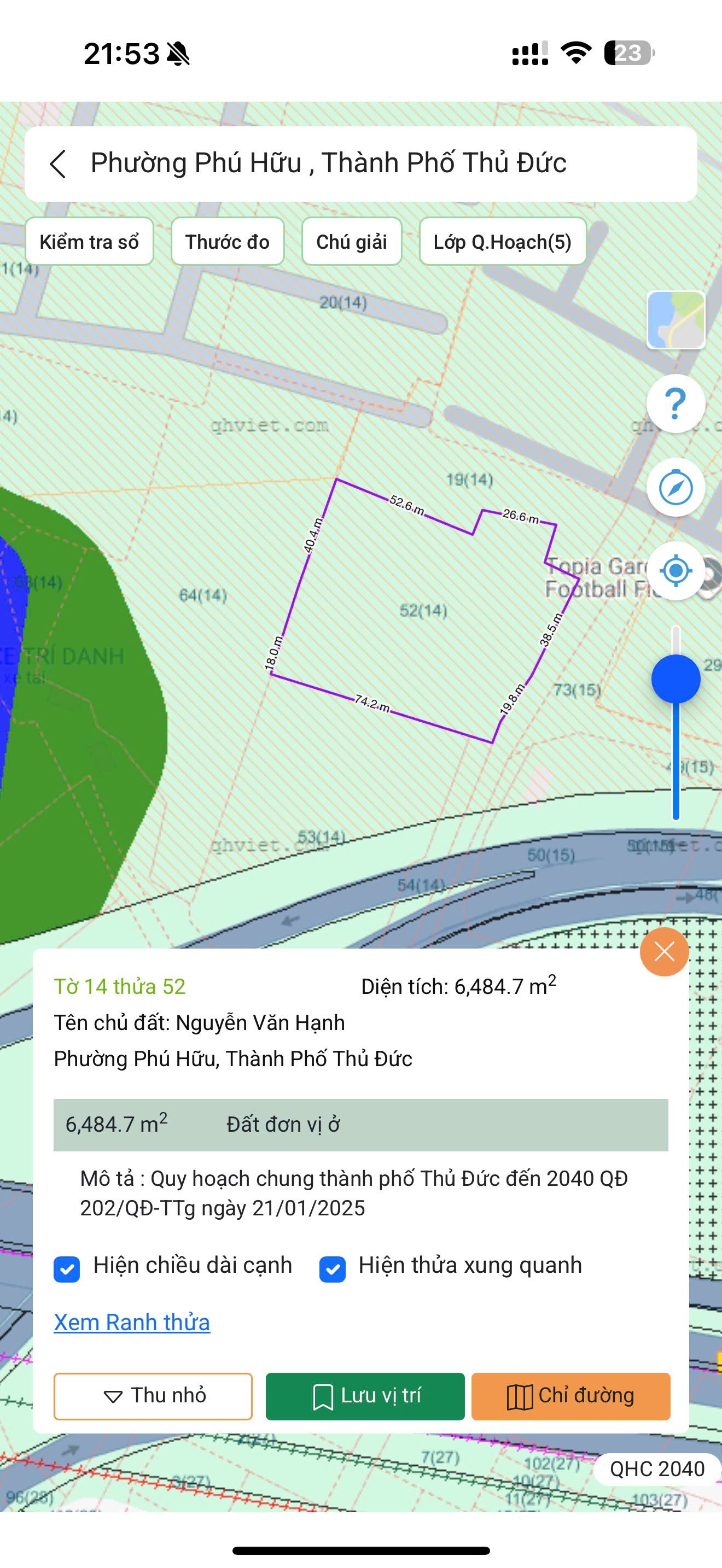 Cần bán Đất Quận 2, Hồ Chí Minh, Diện tích 18527m², Giá Thương lượng 5