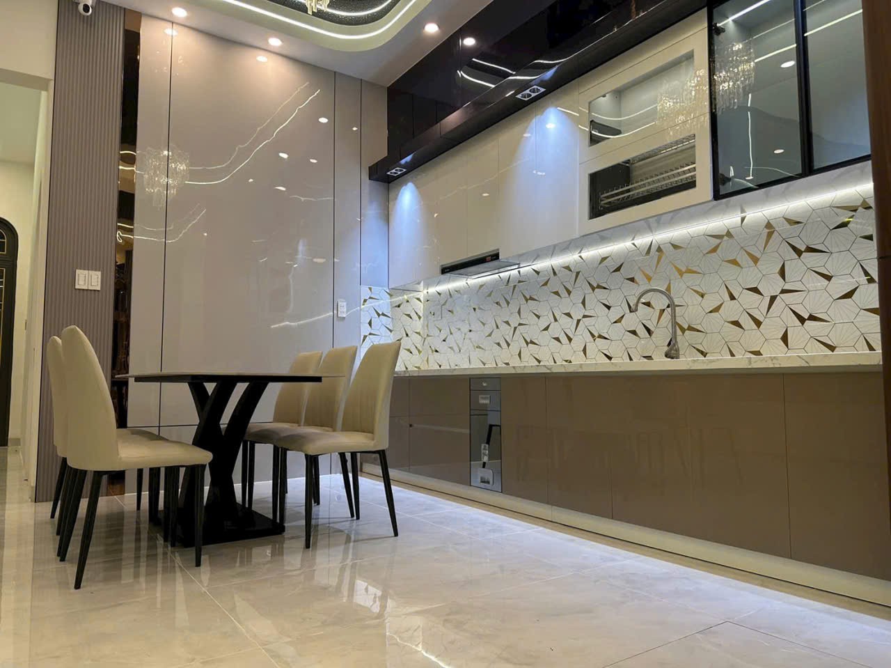 Bán nhà mới thiết kế hiện đại mt Bàu Giã,  Phước Vĩnh An , dt 112m2 1 lầu,3pn,3wc giá 4,568 tỷ 4