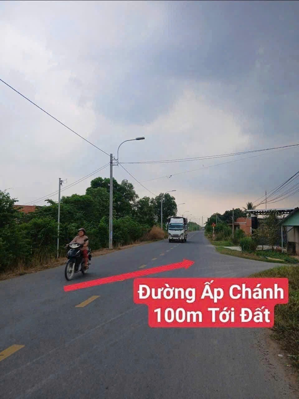 Bán đất / Ấp Chánh , thị trấn Hậu Nghĩa dt 232m2 full thổ đường oto đá xanh giá chốt 1,25 tỷ