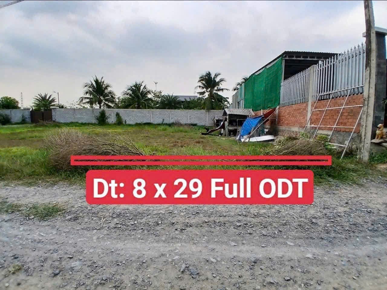 Bán đất / Ấp Chánh , thị trấn Hậu Nghĩa dt 232m2 full thổ đường oto đá xanh giá chốt 1,25 tỷ 3