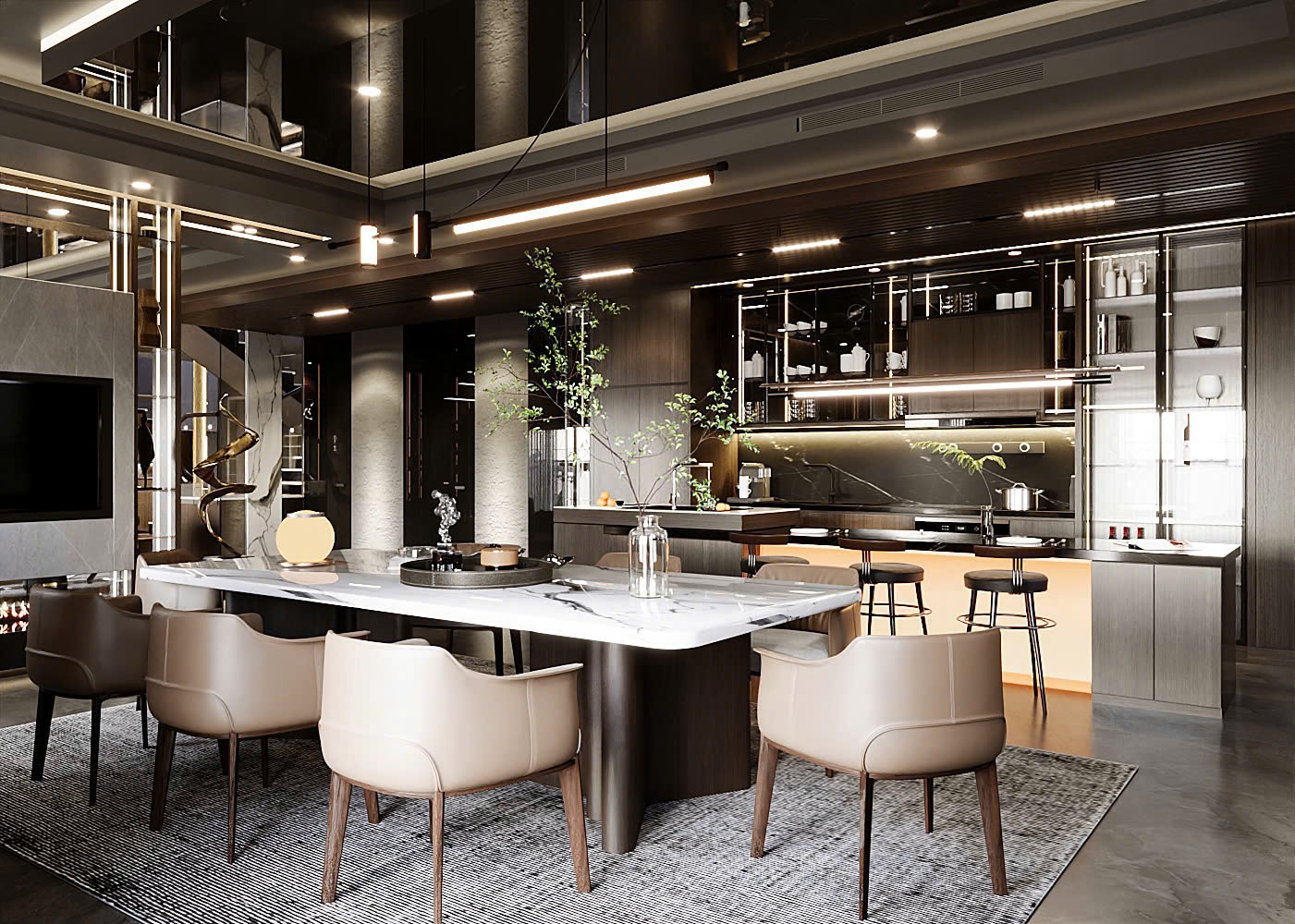 Cho thuê Căn hộ chung cư Quận 2, Hồ Chí Minh, Diện tích 225m², Giá Thương lượng 5
