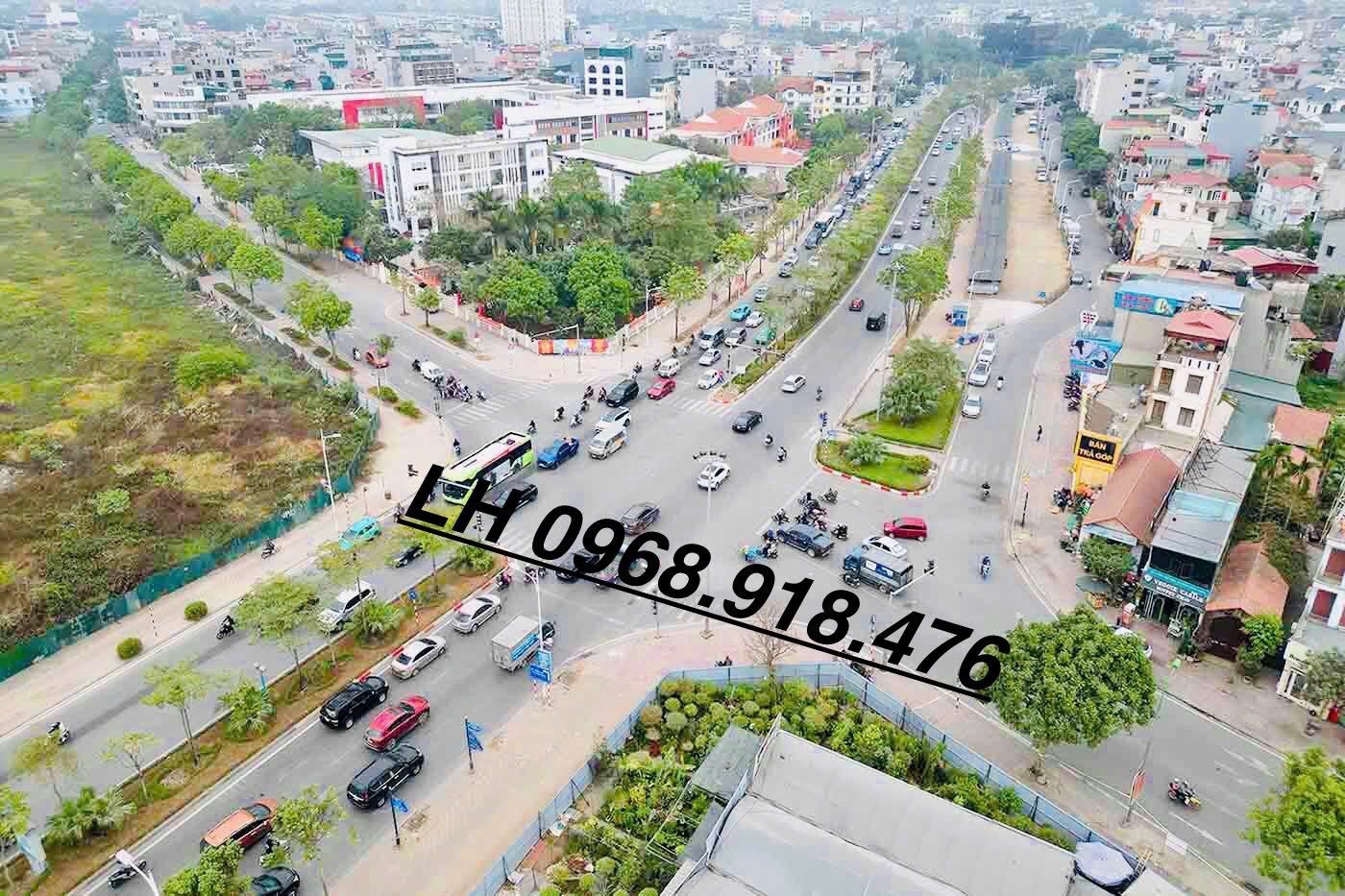Bán lô đất thổ cư tại Hòa Lạc 100m2 full thổ cư phân lô ô tô tránh kinh doanh chỉ 2 tỷ 4