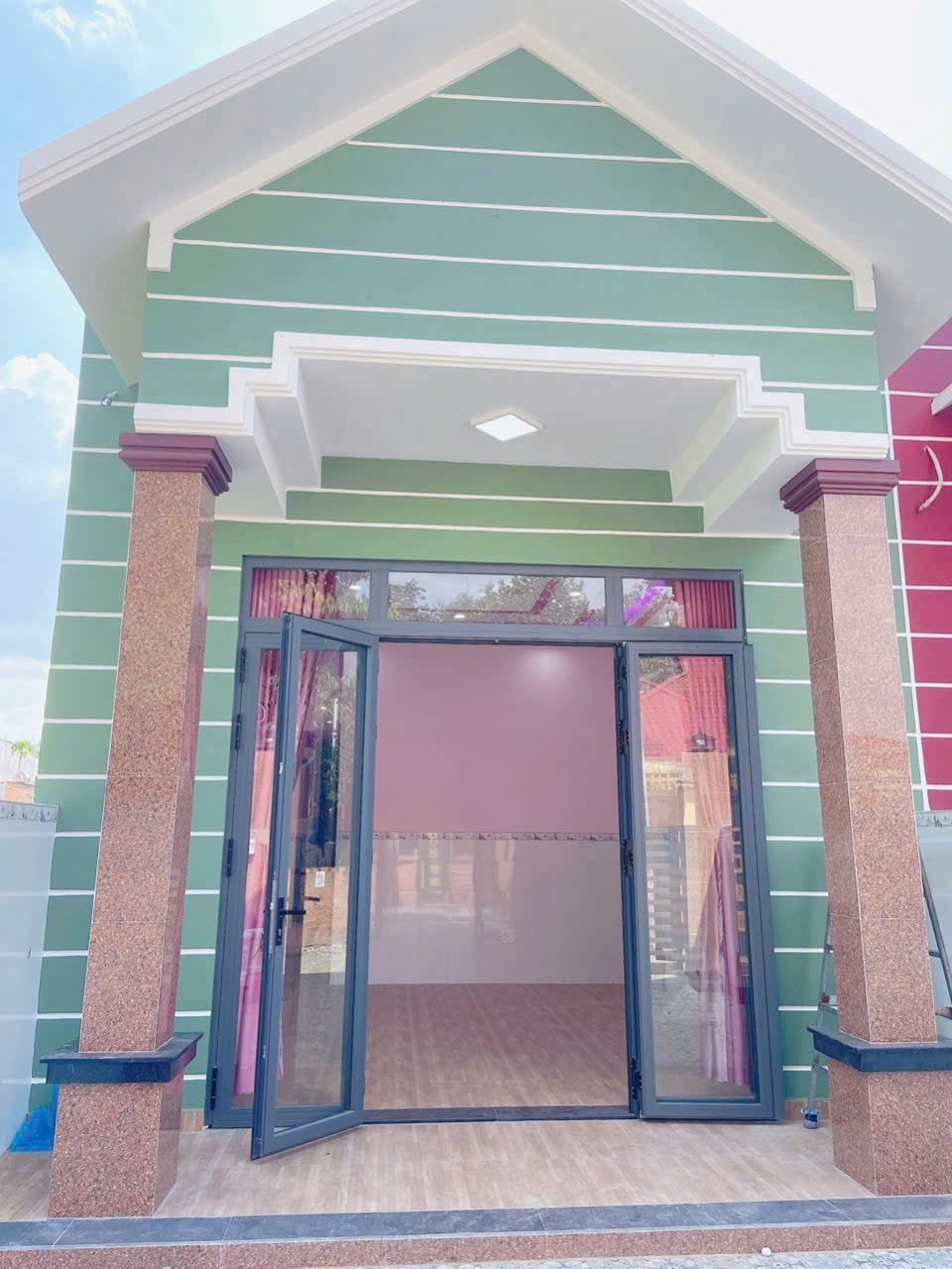 Bán 2 nhà mới xây, // Sông Lu ,Hòa Phú 163m2 full thổ , 2pn, 2wc , hướng đông, hoàn công giá 2,2 tỷ 4