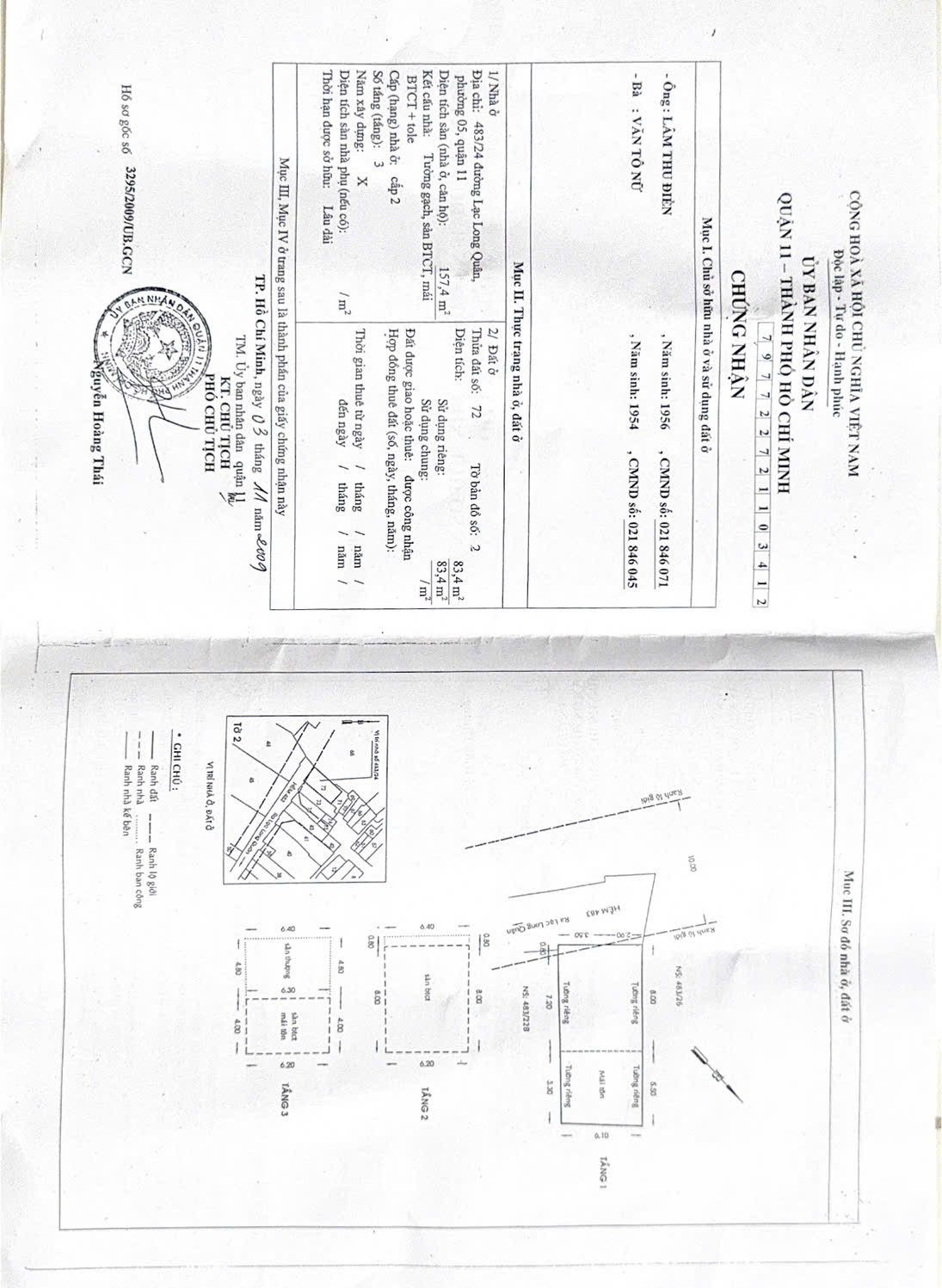 Cần bán Nhà ở, nhà cấp 4, nhà hẻm Quận 11, Hồ Chí Minh, Diện tích 100m², Giá 10,9 Tỷ 10