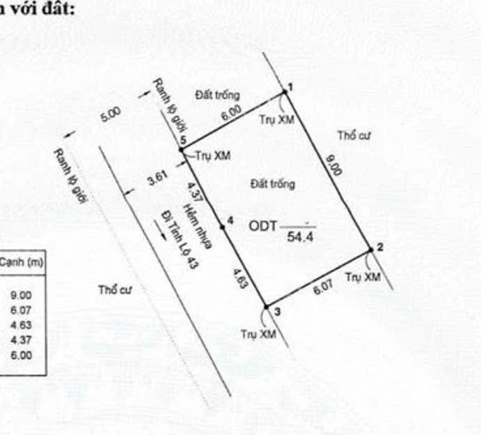 Lô đất Vuông Vức, Tam Bình - 55m2 – Nhỉnh 3 tỷ – Đường thông thoáng 5m 4