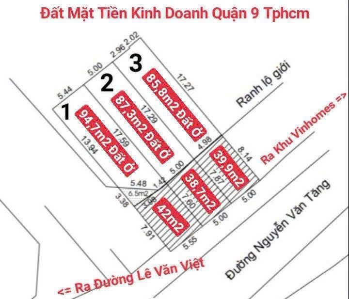 Cần bán Đất Phường Long Thạnh Mỹ, Quận 9, Diện tích 126m², Giá Thương lượng