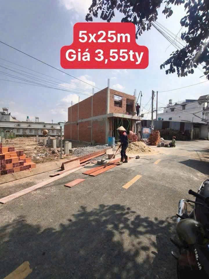 Bán đất vị trí đẹp, đường nhựa xã Đông Thạnh, Hóc Môn dt 122,6,2 ( 104m2 thổ) giá 3,55 tỷ 2