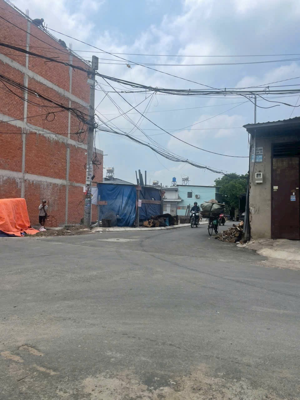 Bán đất vị trí đẹp, đường nhựa xã Đông Thạnh, Hóc Môn dt 122,6,2 ( 104m2 thổ) giá 3,55 tỷ 5