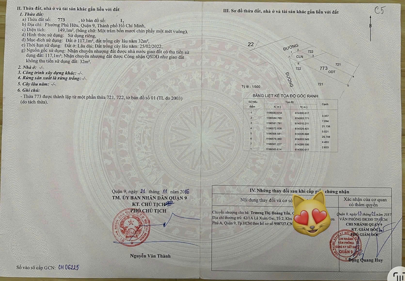 Cần bán Đất Phường Phú Hữu, Quận 9, Diện tích 149m², Giá 6.8 Tỷ 2