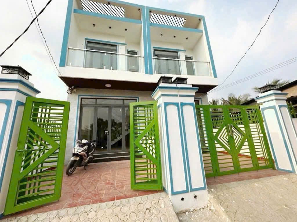 Bán nhà hẻm beton xe 3 gác xã Mỹ Yên, Bến Lức dt 109,3m2 , 1 lầu ,3pn,2wc giá 1,8 tỷ 4