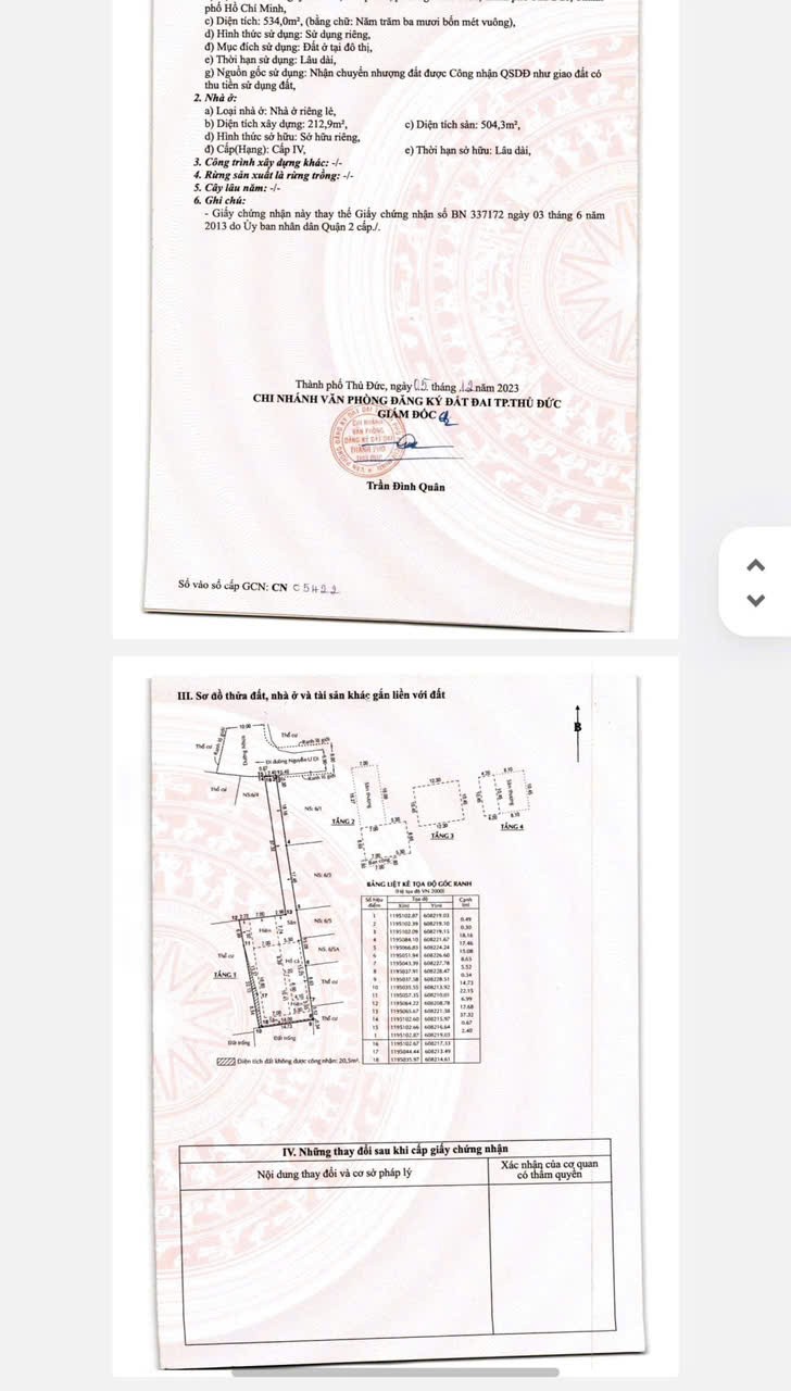 Cần bán Biệt thự Phường Thảo Điền, Quận 2, Diện tích 534m², Giá 138 Tỷ 12