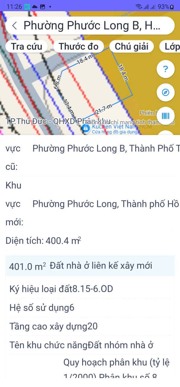 Cần bán Đất Phường Phước Long B, Quận 9, Diện tích 406m², Giá 90 Triệu/m²