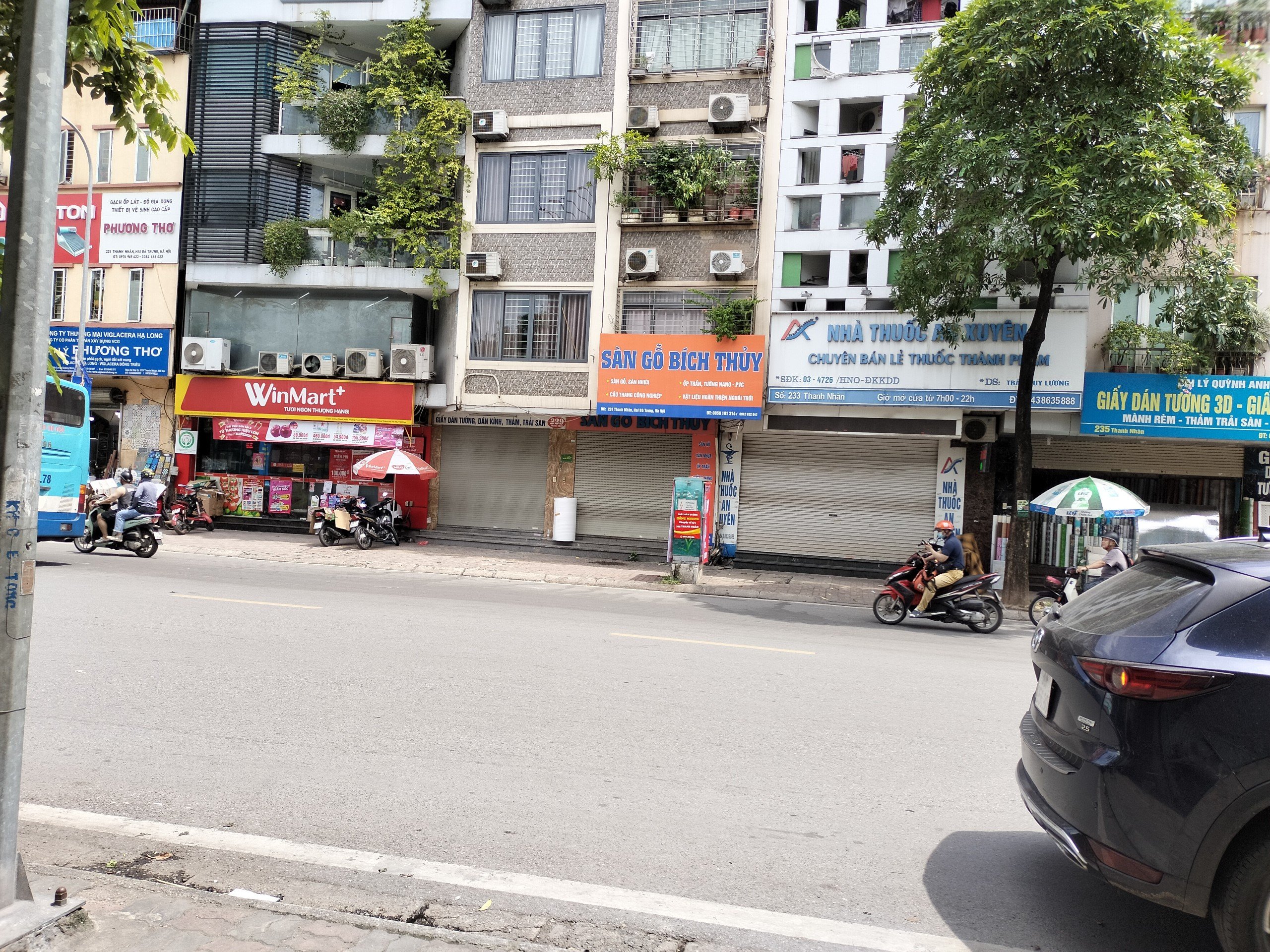 Chính chủ cho thuê cửa hàng, mặt bằng kinh doanh tầng 1 mặt tiền đường Thanh Nhàn, dt 20m², mt 3m,  Giá 15 Triệu/tháng