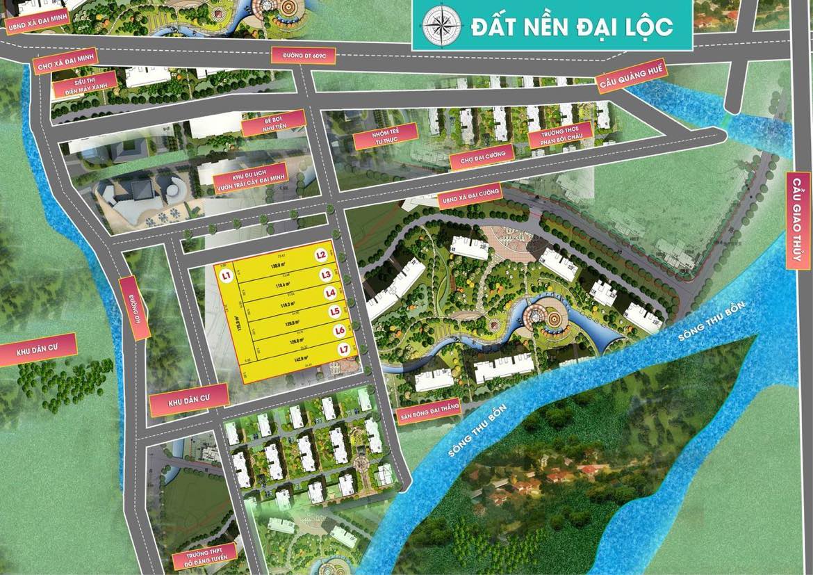 Cần bán Đất Xã Đại Minh, Đại Lộc, Diện tích 125m², Giá 380 Triệu 3