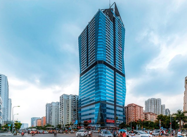 120m2 văn phòng cho thuê có sẵn nội thất, chia phòng ban -Diamond Flower Tower, Thanh Xuân, Hà Nội