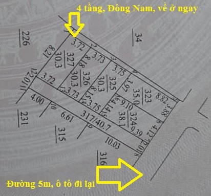 Bán nhà 4 tầng, ngõ 188 Vân Canh, về ở ngay 3