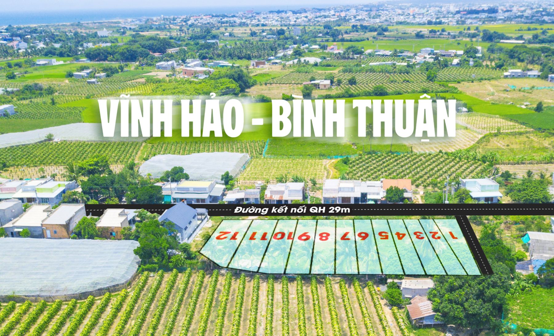 Mở bán khu dân cư Phước Thể biển Bình Thuận - Kề cảng quốc tế và cao tốc Bắc Nam 4